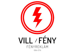 vill-fény fényrekláma